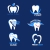 لوگو دندان پزشکی لایه باز ایلوستریتور